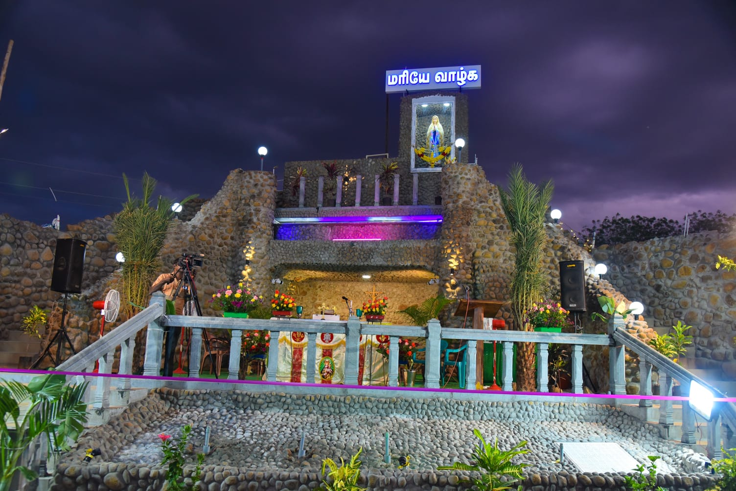 Andipatti Adaikala Matha Church Altar